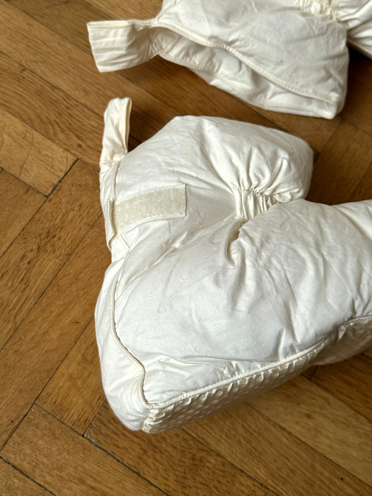 Péřové pokojové boty (deadstock) – 28–29 cm