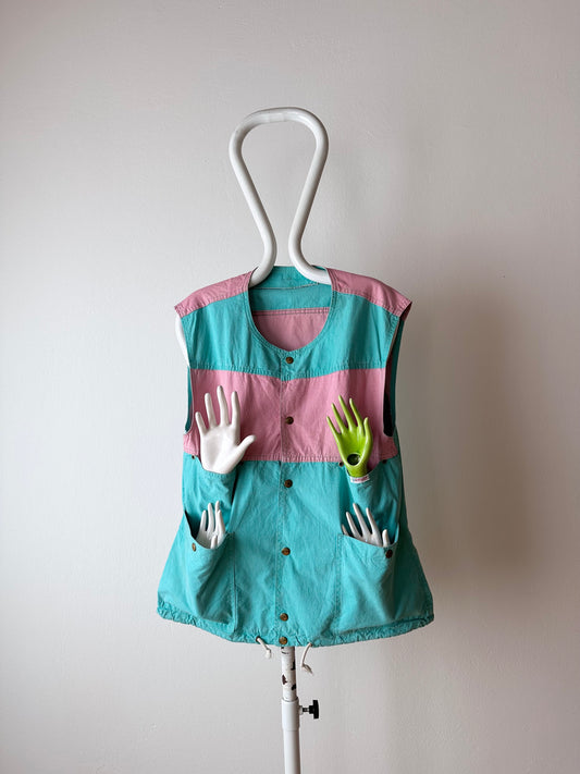 Ischia island cotton vest