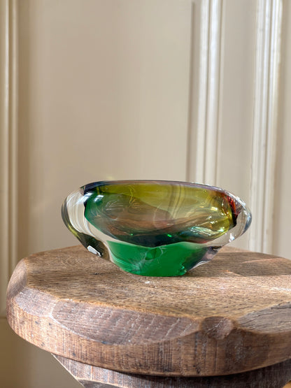 Czechoslovakia bohemia glass Mid century mid-century 60s 70s 1960s 1970s era Czech Praha Prague ash tray bowl sklo vintage antique shop store vintage clothing プラハ 古着 ヴィンテージショップ アンティークストア TOTO