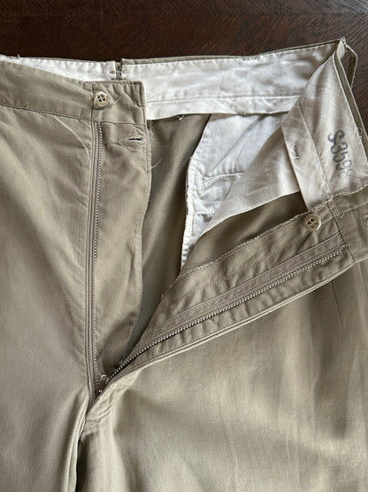 1960s US Army Chino trousers - w32