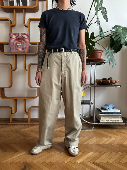 1960s US Army Chino trousers - w32