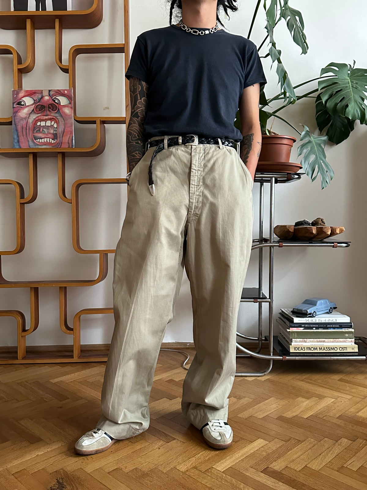 1960s US Army Chino trousers - w32