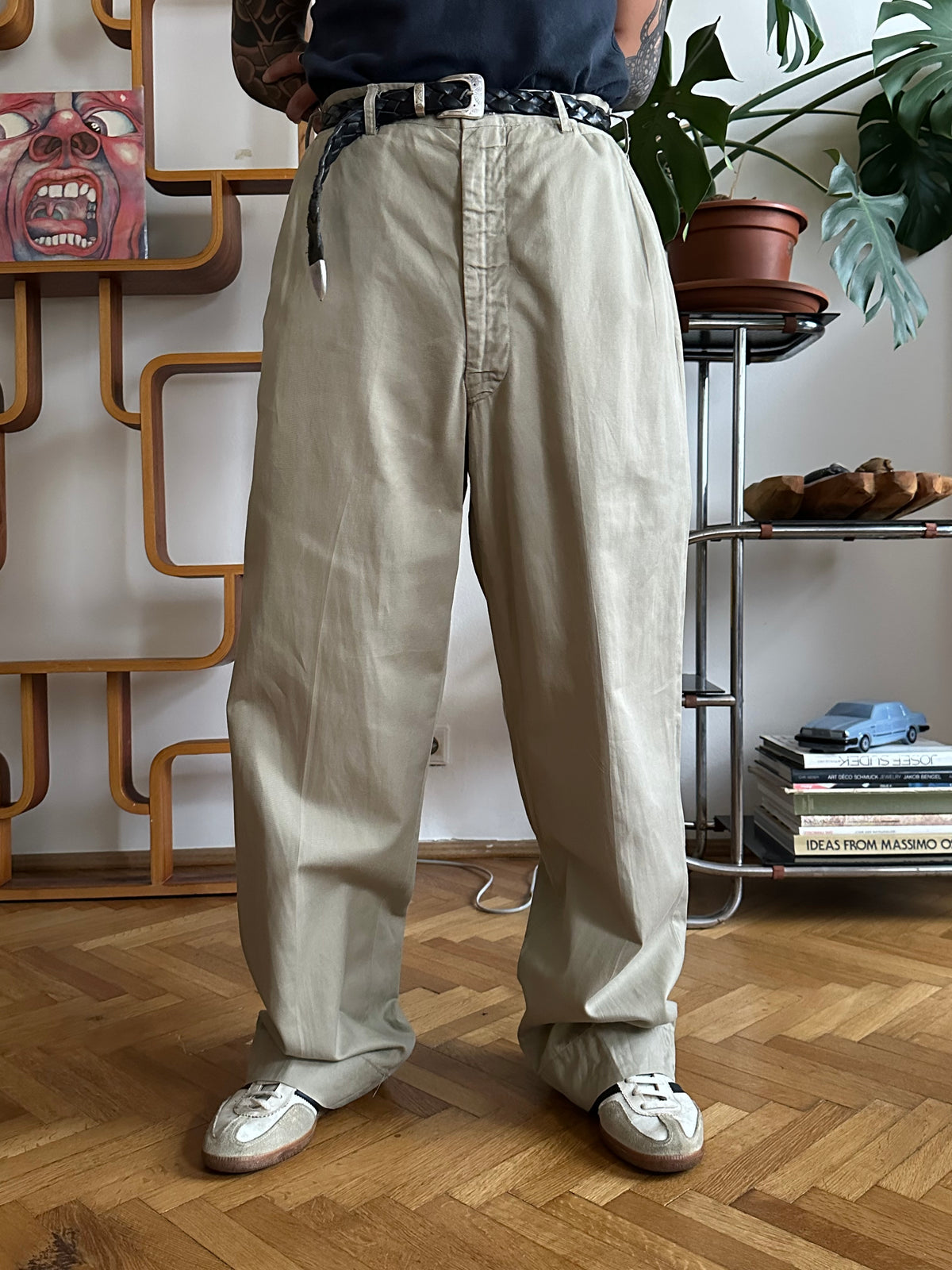 1960s US Army Chino trousers - w32