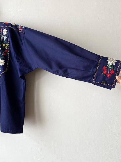 vintage embroidery smock