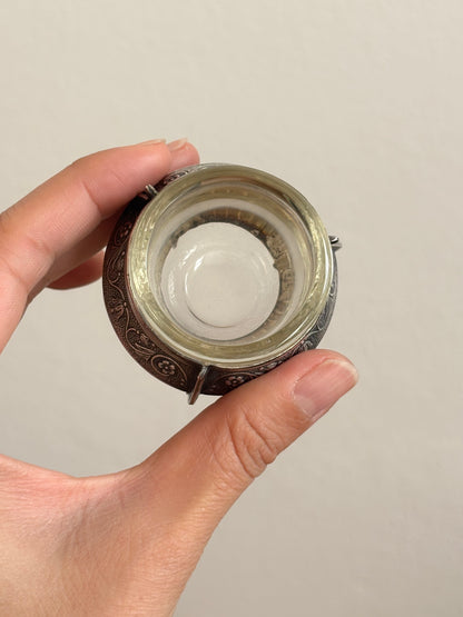 Soviet cavier holder - silver