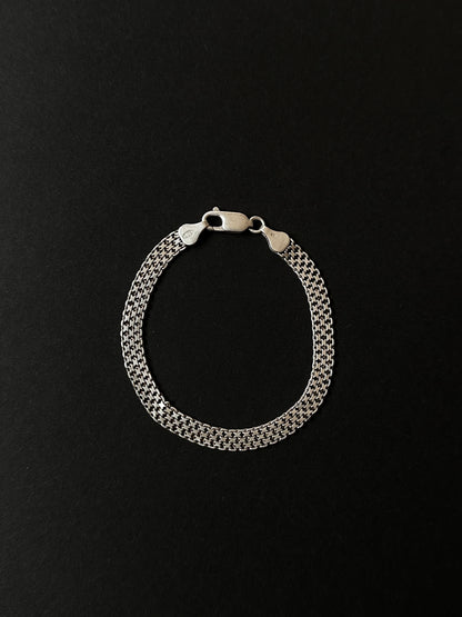 mid mesh chain 925 silver