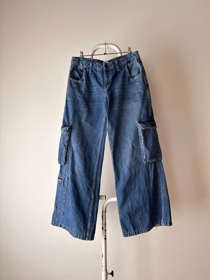 Flare denim trouser - w30