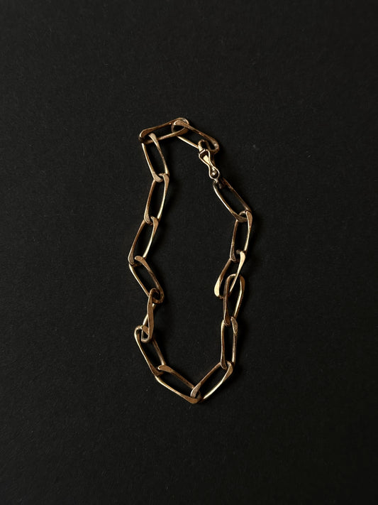 French copper tone chain