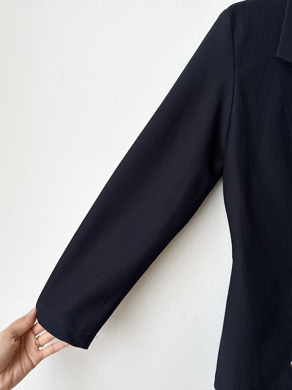 France jersey rib tailored jacket