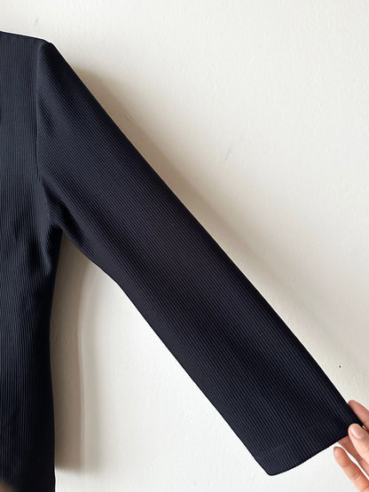 France jersey rib tailored jacket