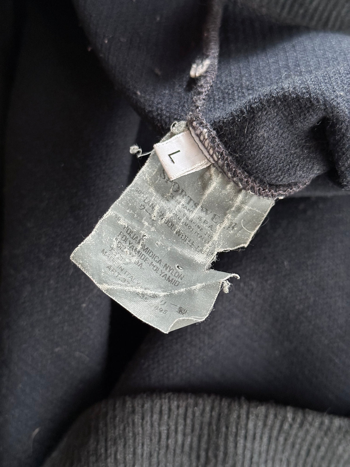 1990s Stone Island Wool/Nylon Jumper