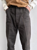 1960-70s Dead stock French piqué trouser