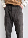 1960-70s Dead stock French piqué trouser