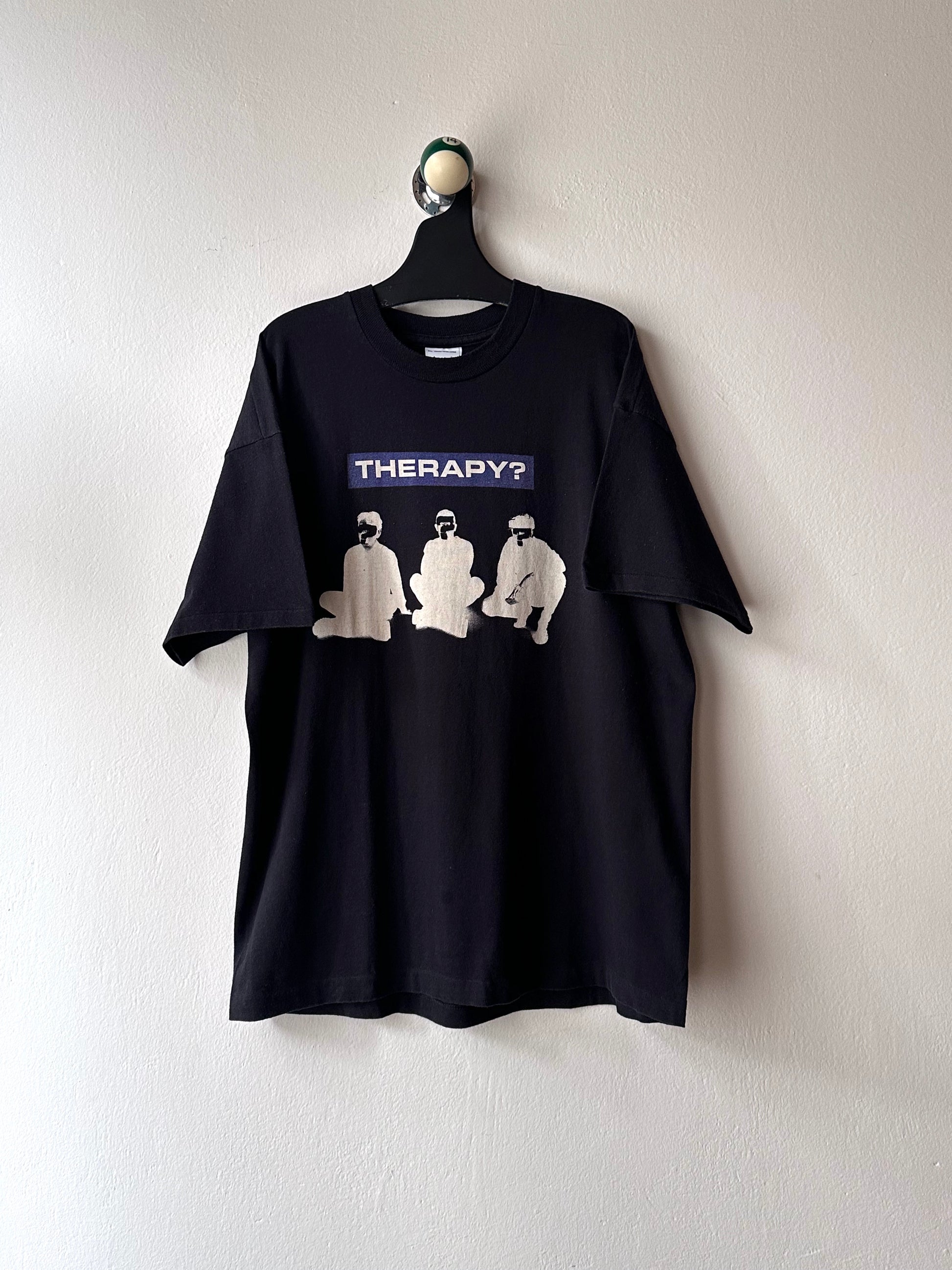 1994's THERAPY? Band T-shirt 90's Tee バンドTシャツ 90年代 TOTO Praha Vintage clothing store Antique shop プラハ 古着屋 Prague Tシャツ ユーロ古着 ユーロヴィンテージ 古着卸 totototrip