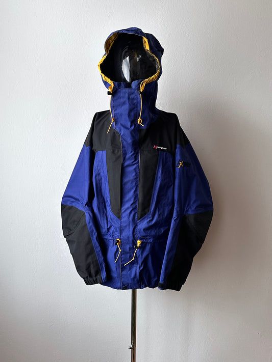 1990's Berghaus Extrem gore-tex jacket バーグハウス 90年代 Vintage Outdoor UK Made in GT.Btitain ゴアテックス Toto Praha Vintage clothing store Antique shop イギリス古着 古着屋 プラハ 