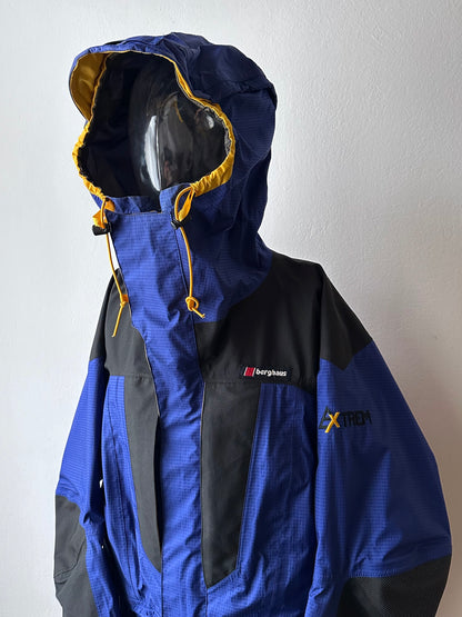 1990's Berghaus Extrem gore-tex jacket バーグハウス 90年代 Vintage Outdoor UK Made in GT.Btitain ゴアテックス Toto Praha Vintage clothing store Antique shop イギリス古着 古着屋 プラハ 