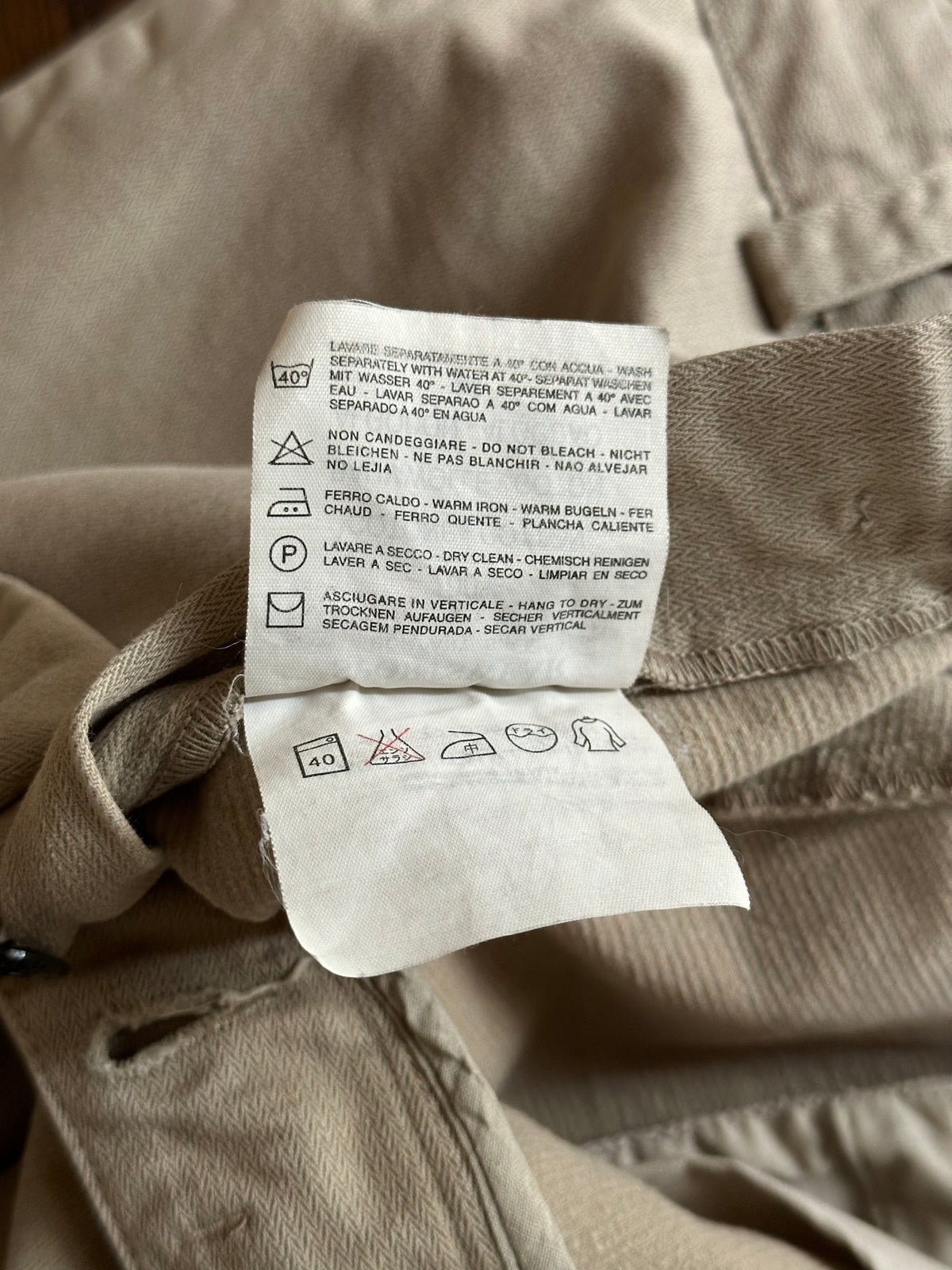 AW'97 Stone Island cotton trousers - w33