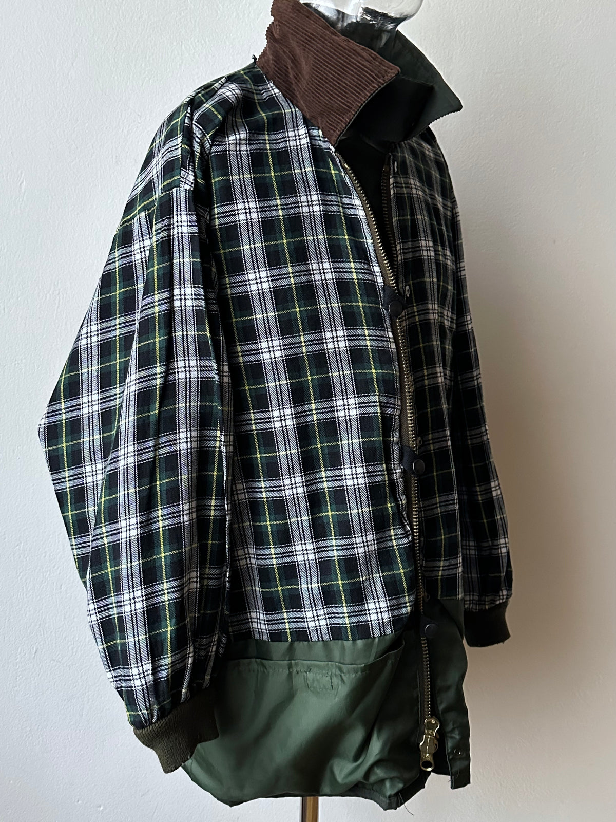 1990s British waxed cotton jacket
