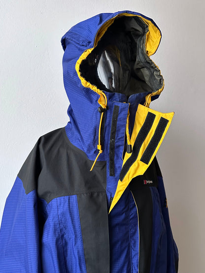 1990's Berghaus Extrem gore-tex jacket バーグハウス 90年代 Vintage Outdoor UK Made in GT.Btitain ゴアテックス Toto Praha Vintage clothing store Antique shop イギリス古着 古着屋 プラハ 