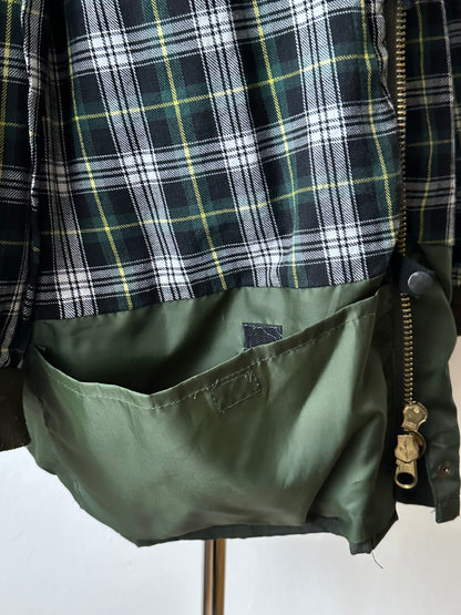 1990s British waxed cotton jacket