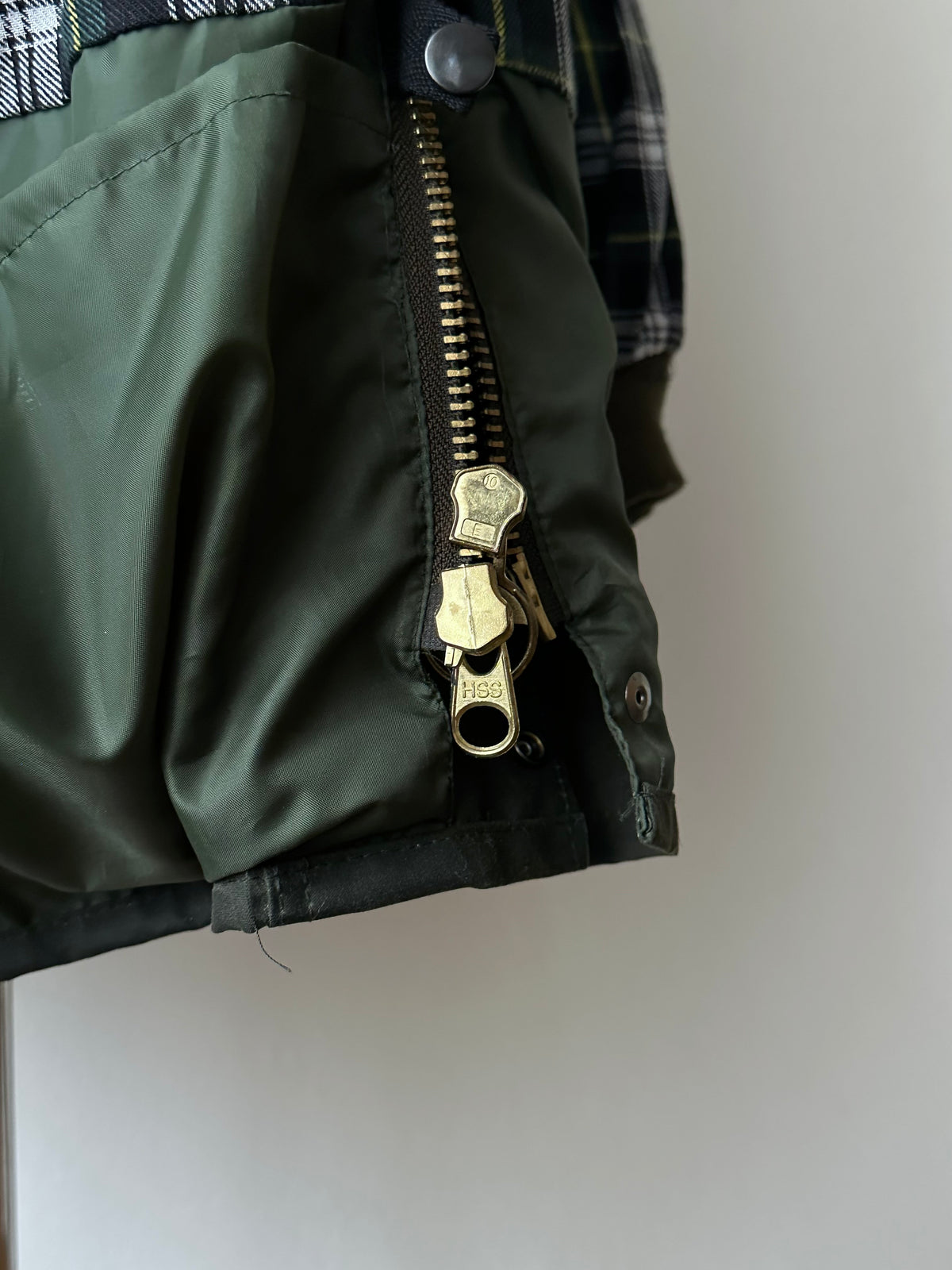 1990s British waxed cotton jacket