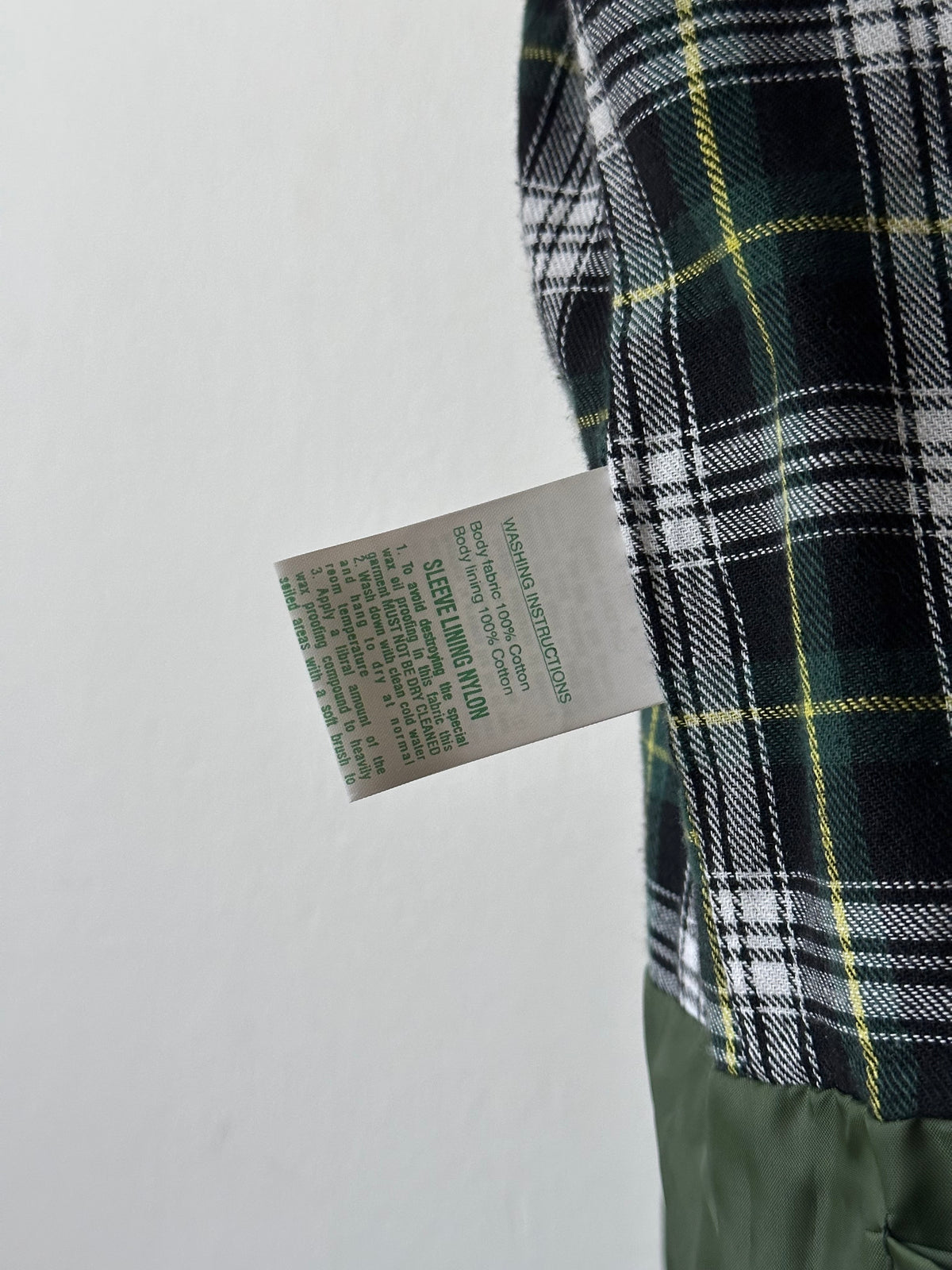 1990s British waxed cotton jacket