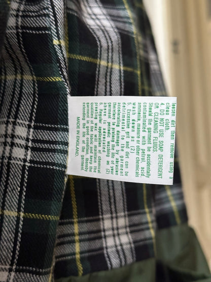 1990s British waxed cotton jacket