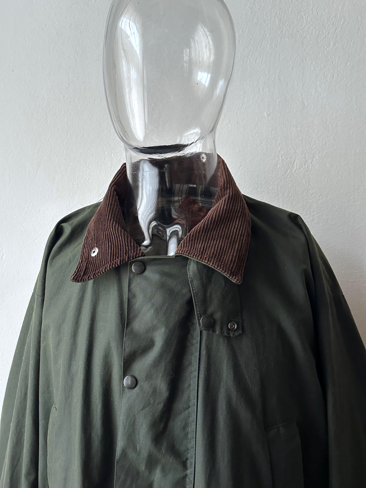 1990s British waxed cotton jacket