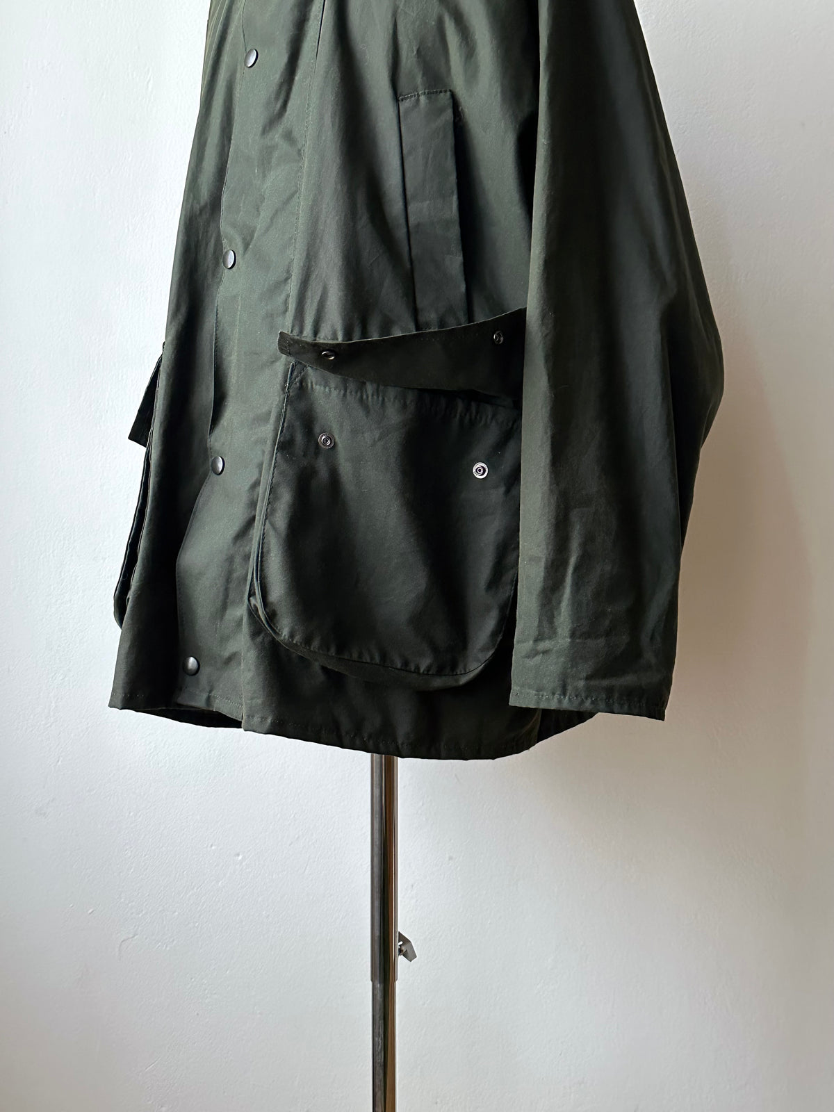 1990s British waxed cotton jacket