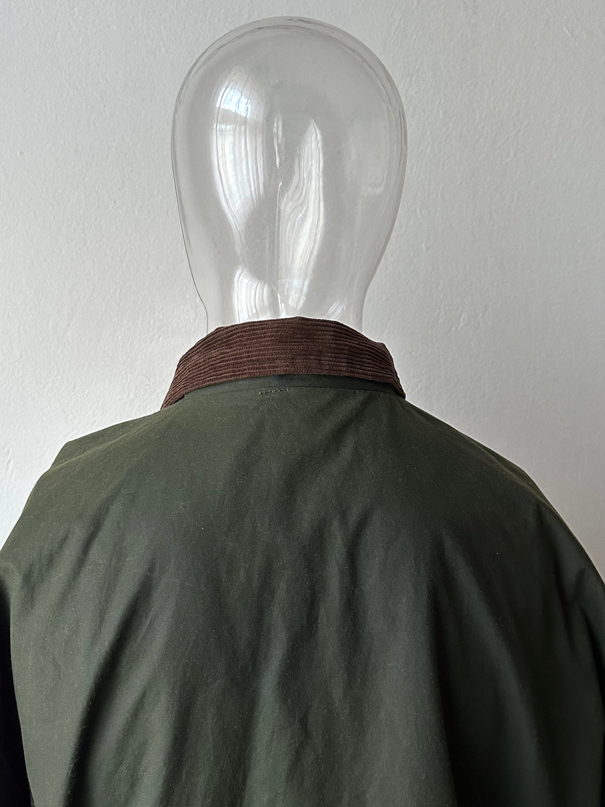 1990s British waxed cotton jacket