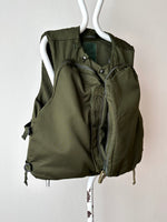 90's Uk Military AFV crew vest Vintage 90年代 Toto 古着屋 プラハ 古着 ヴィンテージ イギリス軍 ユーロミリタリー ベスト タンカース ユーロ古着 ヨーロッパ古着 古着卸 Praha Prague Vintage store British army Made in England イングランド