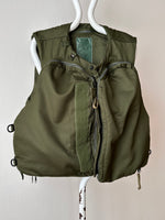 90's Uk Military AFV crew vest Vintage 90年代 Toto 古着屋 プラハ 古着 ヴィンテージ イギリス軍 ユーロミリタリー ベスト タンカース ユーロ古着 ヨーロッパ古着 古着卸 Praha Prague Vintage store British army Made in England イングランド