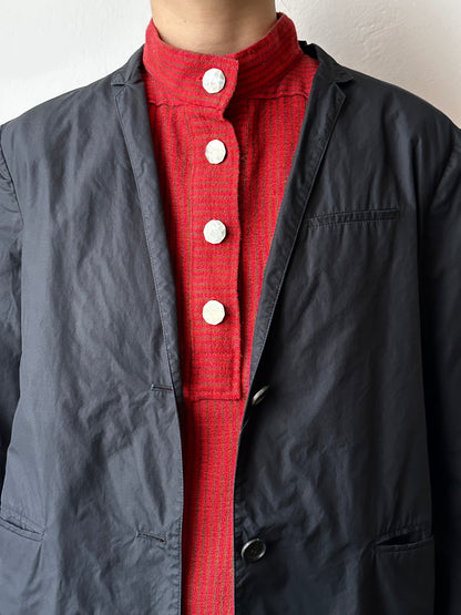 JIL SANDER minimal black jacket