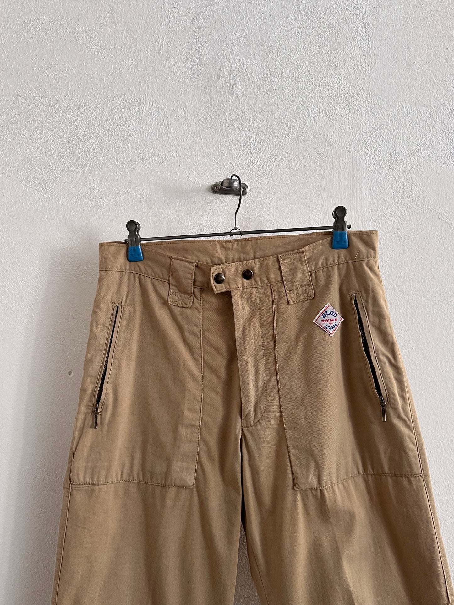 1990s Cotton trousers - w29