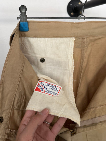 1990s Cotton trousers - w29