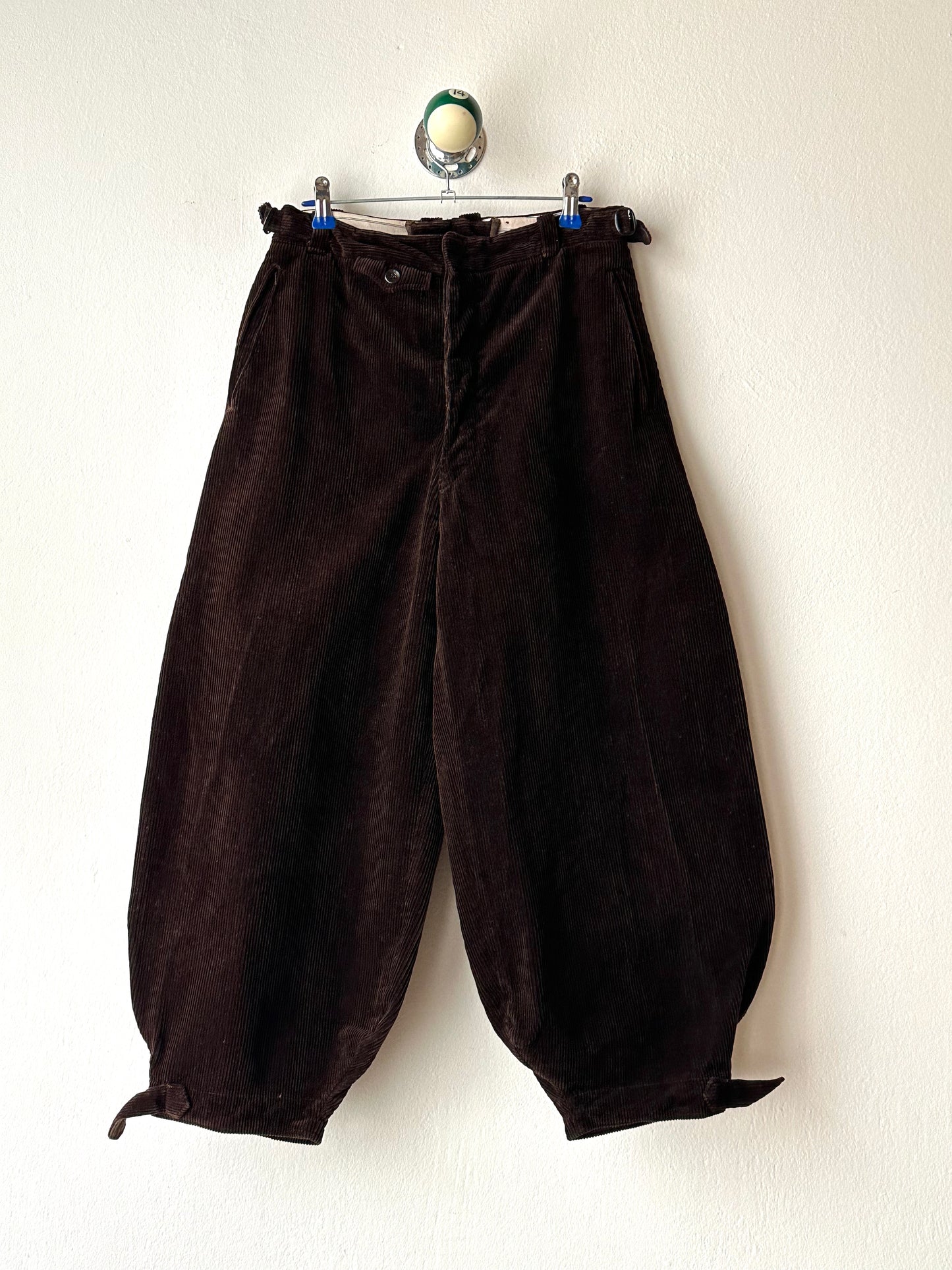 1950s French corduroy jodhpurs - w27