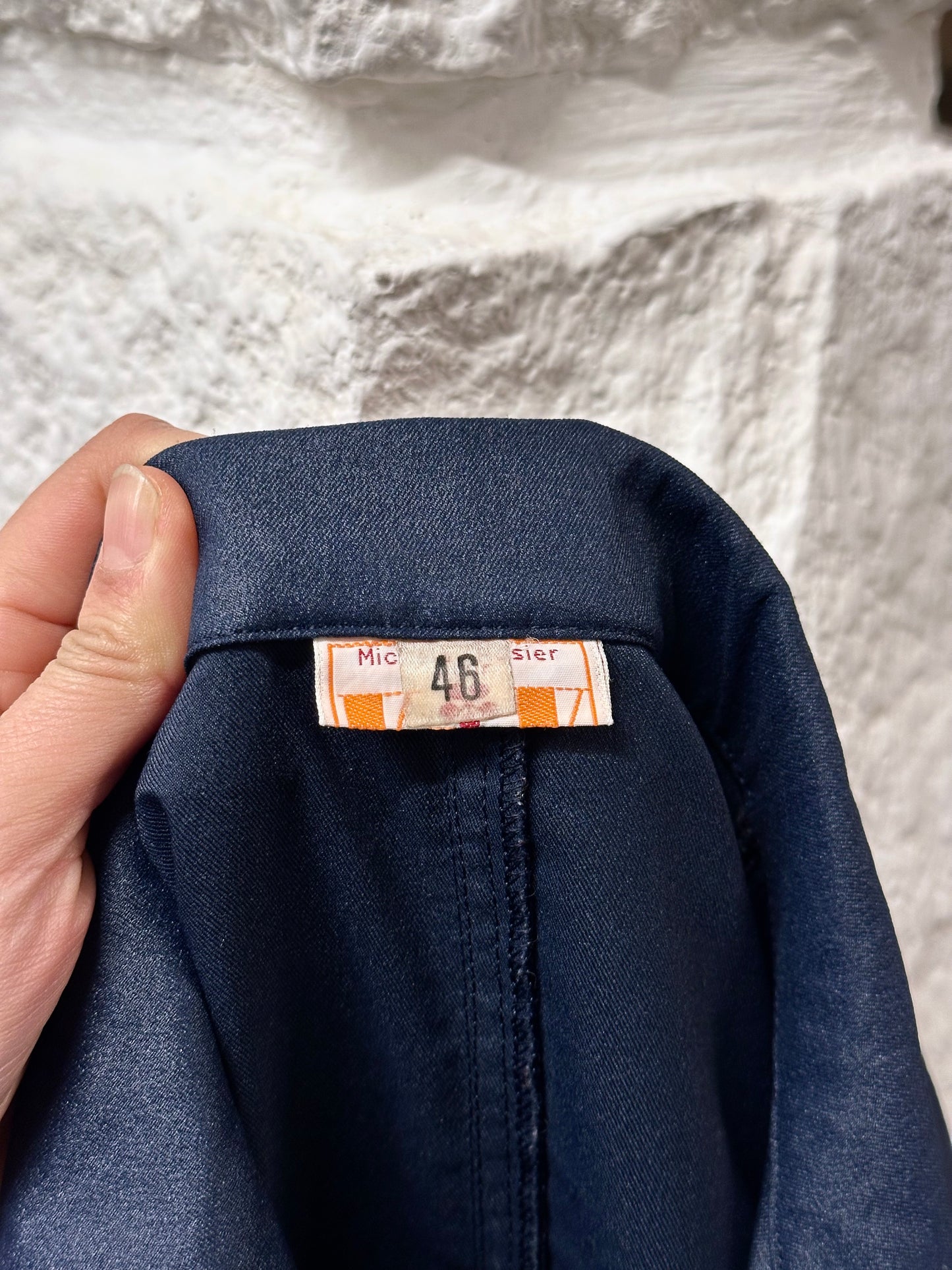 60-70s Michèle Rosier V de V nylon jumpsuit