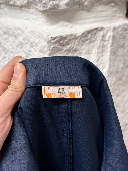 60-70s Michèle Rosier V de V nylon jumpsuit