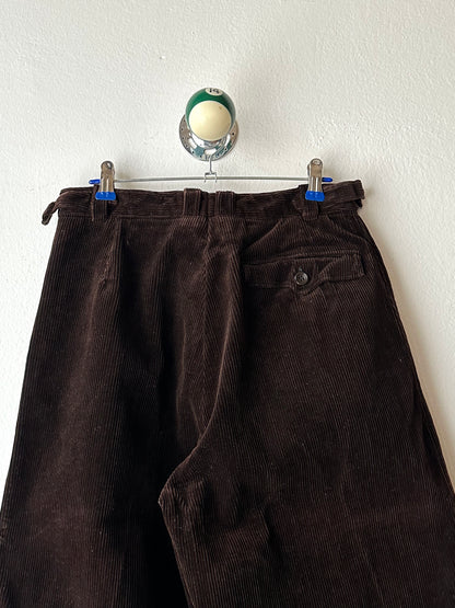 1950s French corduroy jodhpurs - w27
