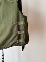 90's Uk Military AFV crew vest Vintage 90年代 Toto 古着屋 プラハ 古着 ヴィンテージ イギリス軍 ユーロミリタリー ベスト タンカース ユーロ古着 ヨーロッパ古着 古着卸 Praha Prague Vintage store British army Made in England イングランド