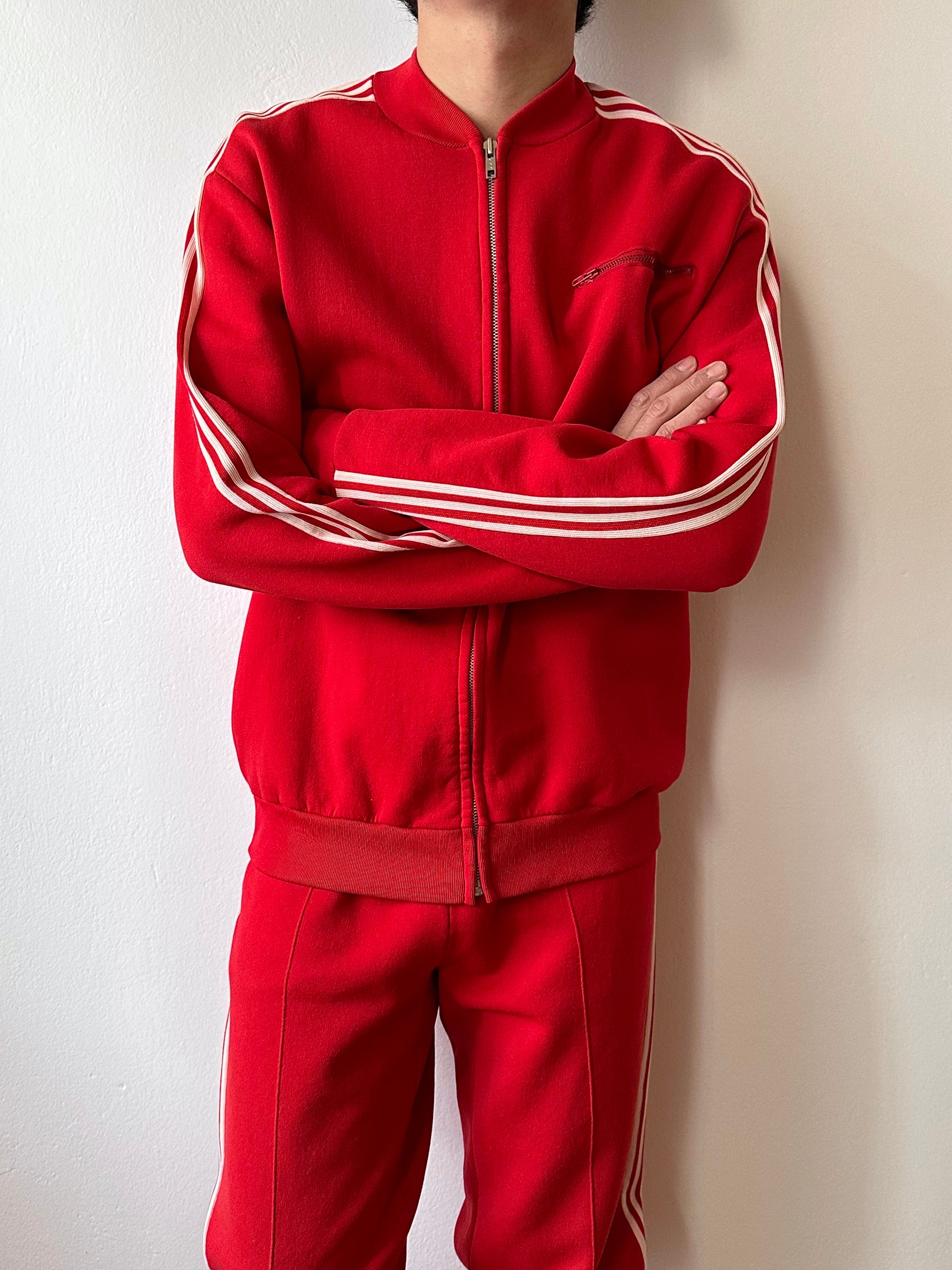 70s Adidas track suit made in France フランス製 1970's 70年代 アディダス　ジャージ vintage adidas