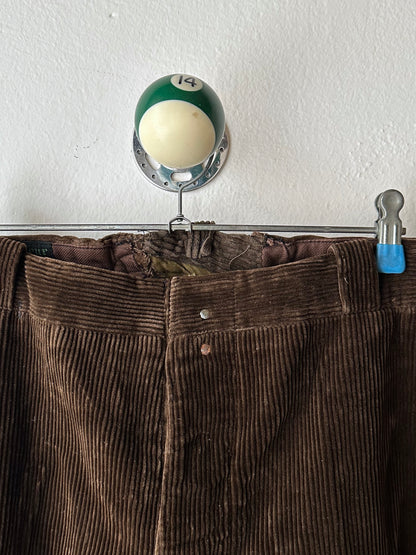 ~1940s French corduroy work trousers - w34
