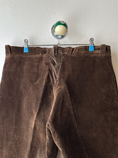 ~1940s French corduroy work trousers - w34