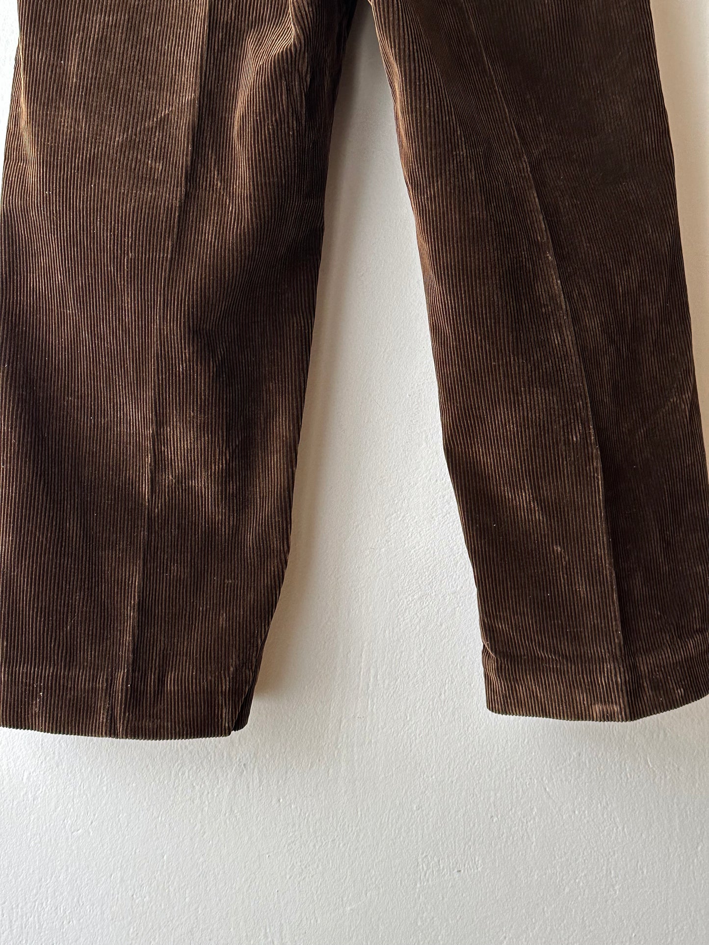 ~1940s French corduroy work trousers - w34