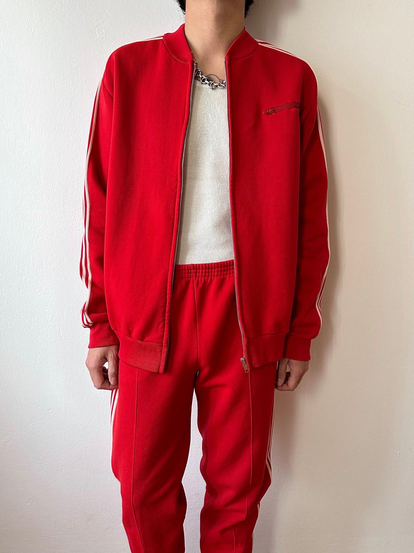70s Adidas track suit made in France フランス製 1970's 70年代 アディダス　ジャージ vintage adidas