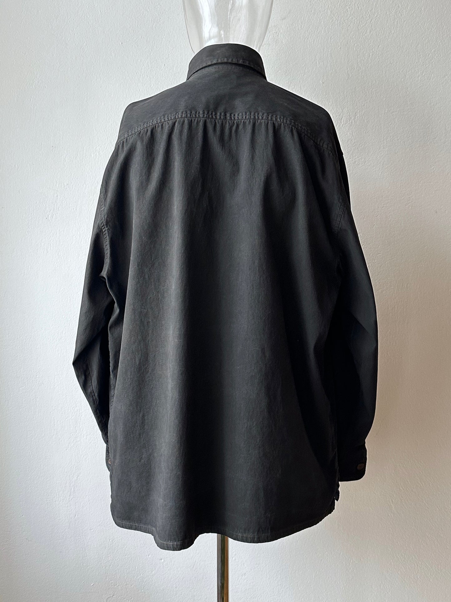 SS'95 C.P. COMPANY 90s 90年代 95年 1990's Massimo osti マッシモオスティ Stone Island ストーンアイランド イタリア製 Made in Italy Cotton shirt コットン シャツ Toto Praha Vintage clothing shop Antique shop 古着屋 プラハ Showroom appointment Prague ユーロ古着 ヨーロッパ古着 古着卸 ヴィンテージ