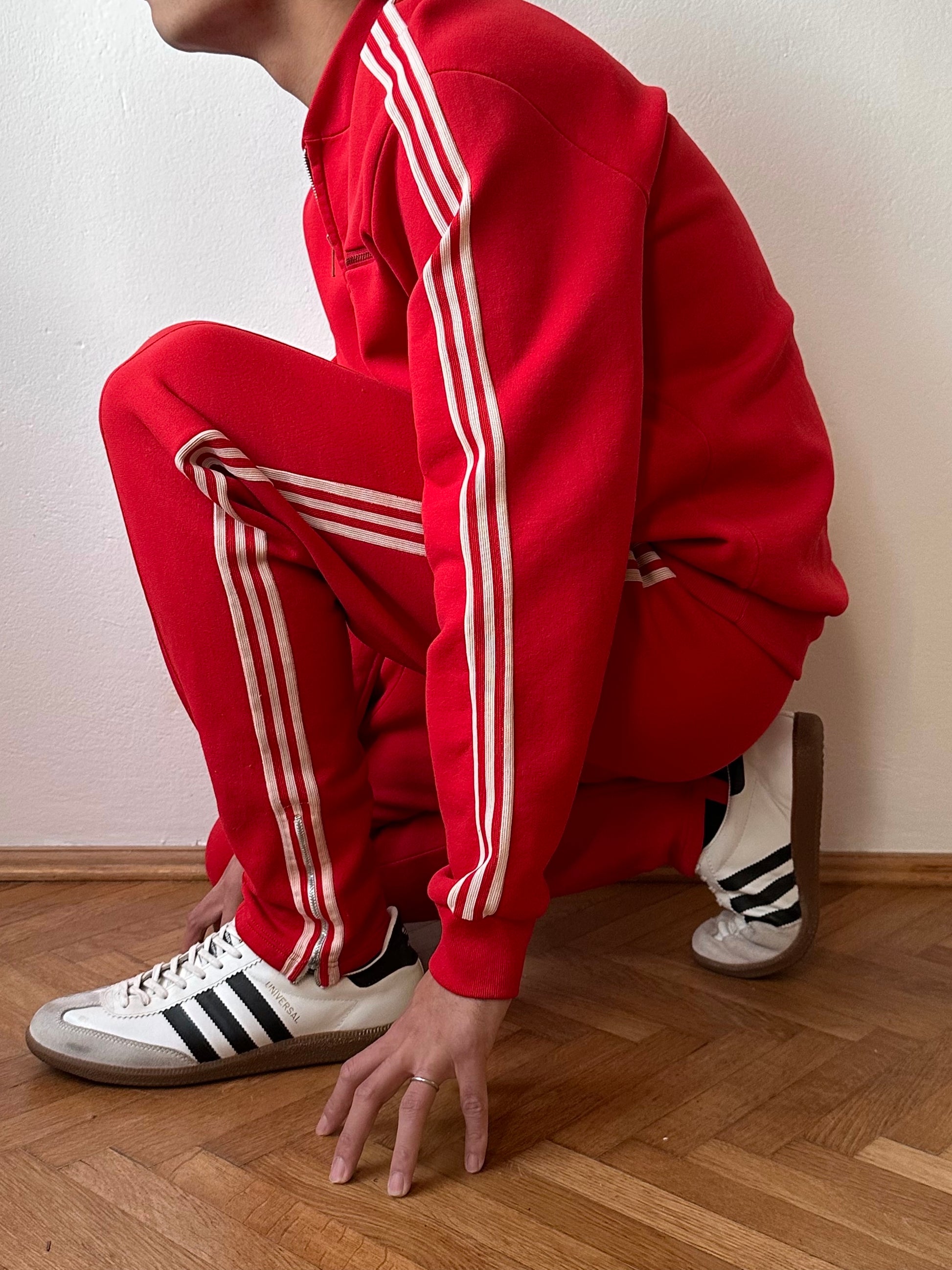 70s Adidas track suit made in France フランス製 1970's 70年代 アディダス　ジャージ vintage adidas