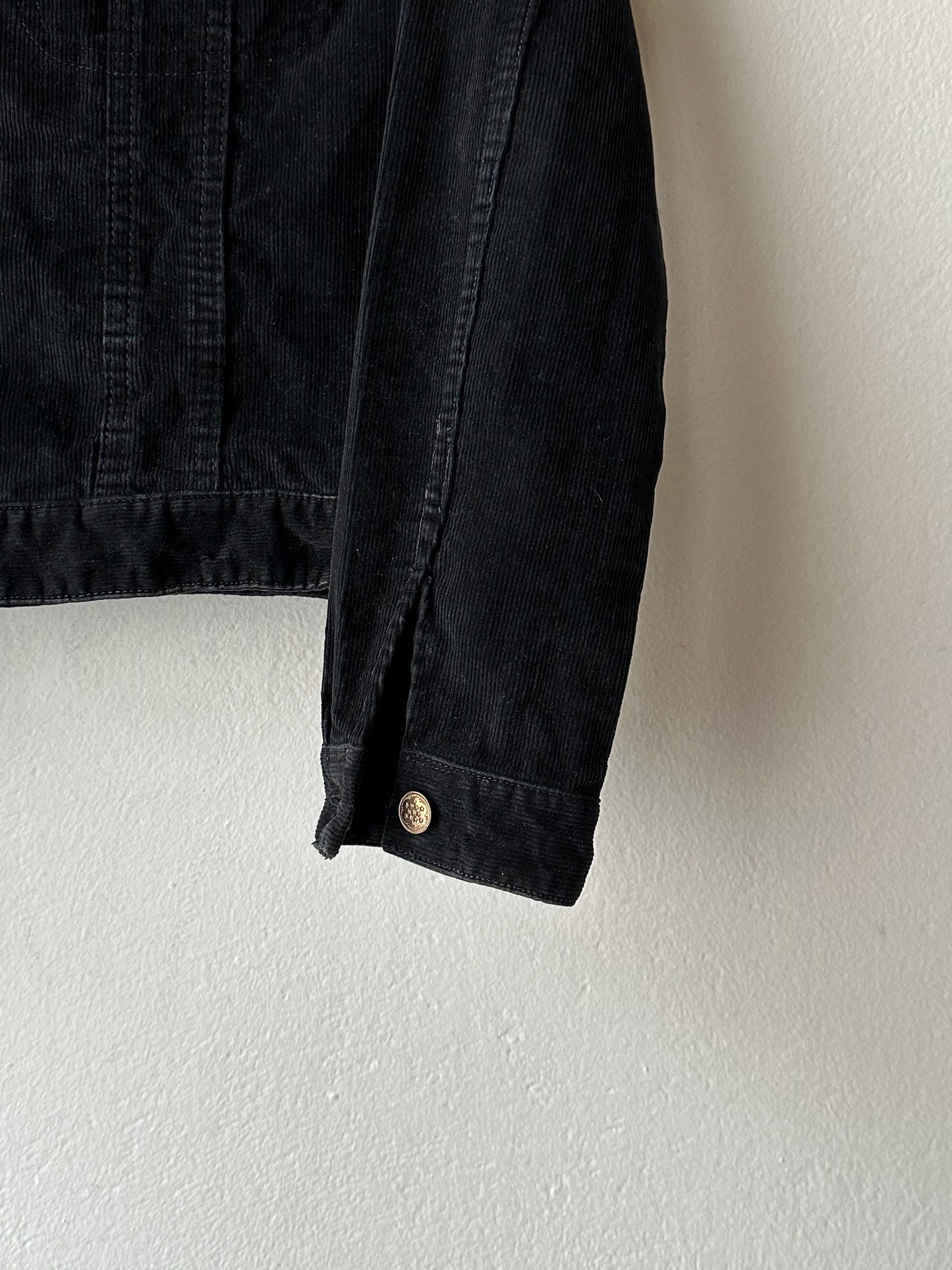 Black corduroy jacket