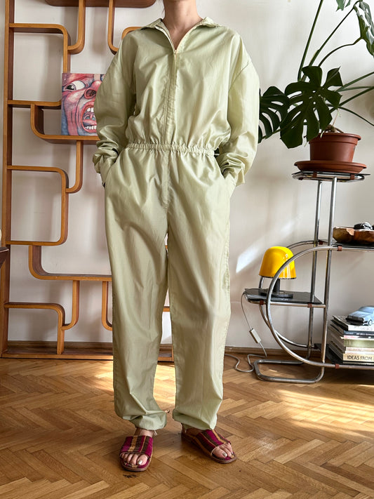 lime green jumpsuits