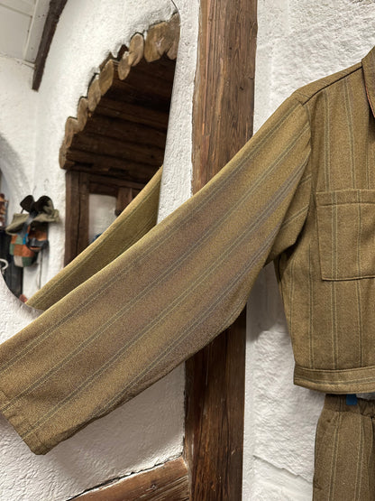 70s French work jumpsuit remake separate